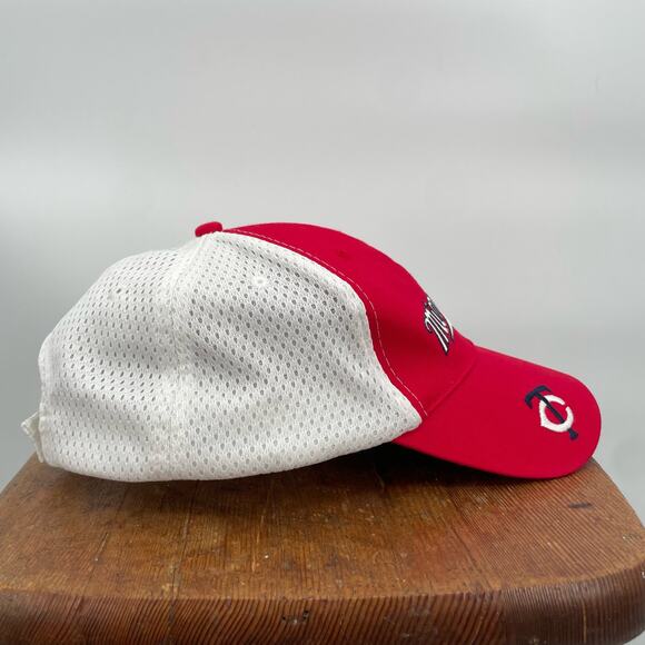 Minnesota Twins Baseball Hat Red White Mesh Dairy Queen Game Promo 2012 One Size - Picture 7 of 14